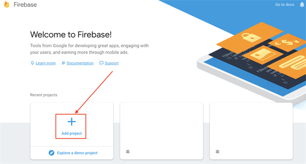 Welcome to Firebase image